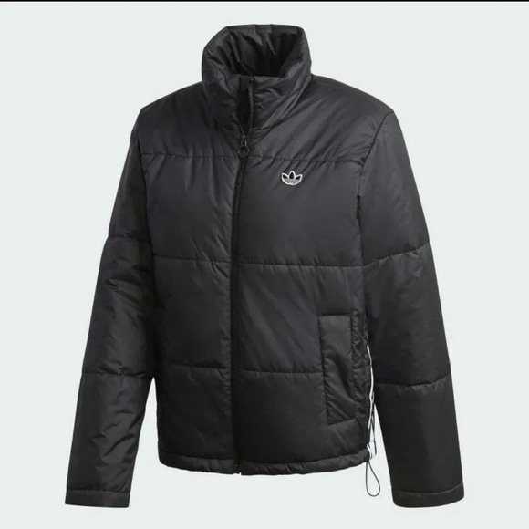 Adidas Originals Trefoil Logo 3 Stripe Puffer​​​​​​​​​​ - Picture 1 of 3